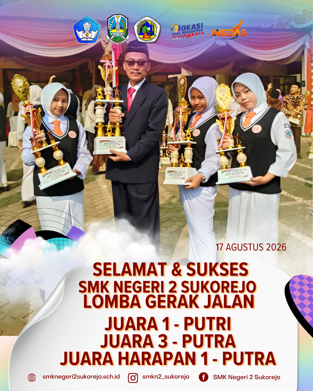 🏆PRESTASI GEMILANG SMK NEGERI 2 SUKOREJO! 🏆