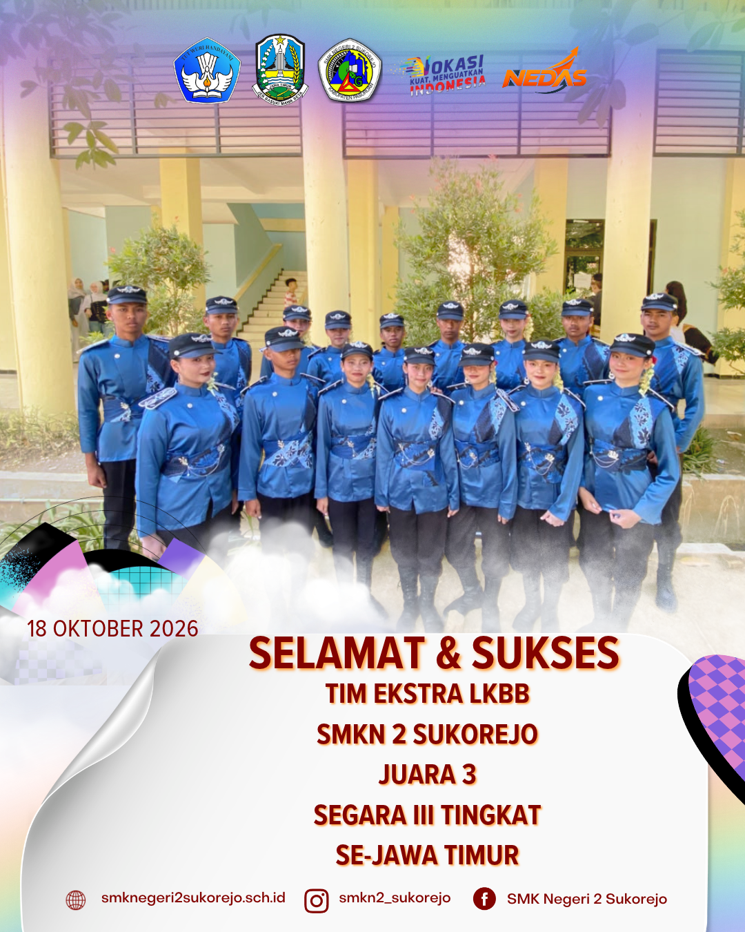 ๐โจ SELAMAT & SUKSES TIM EKSTRA LKBB SMKN 2 SUKOREJO! โจ๐